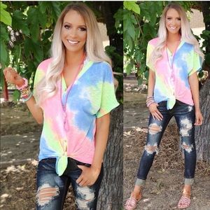Tie-dye shirt